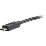 C2G USB C to DisplayPort Adapter - USB Type-C to DP - 4K 30Hz - Black - M/M — 29482