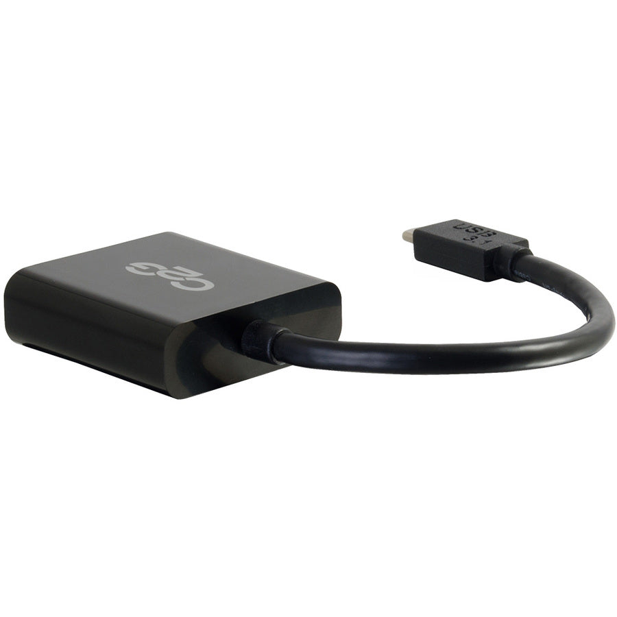 C2G USB C to DisplayPort Adapter - USB Type-C to DP - 4K 30Hz - Black - M/M — 29482