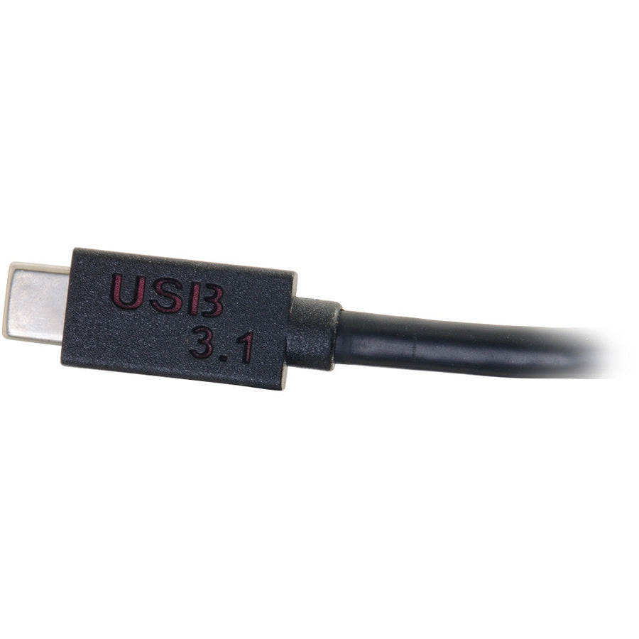 C2G USB C to DisplayPort Adapter - USB Type-C to DP - 4K 30Hz - Black - M/M — 29482