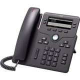 Cisco 6851 IP Phone - Corded - Corded - 3 Multiple Conferencing - Wall Mountable, Desktop - Charcoal — CP-6851-3PW-NA-K9=