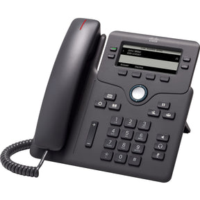 Cisco 6851 IP Phone - Corded - Corded - 3 Multiple Conferencing - Wall Mountable, Desktop - Charcoal — CP-6851-3PW-NA-K9=