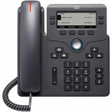 Cisco 6851 IP Phone - Corded - Corded - 3 Multiple Conferencing - Wall Mountable, Desktop - Charcoal — CP-6851-3PW-NA-K9=