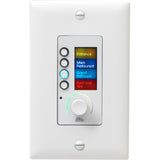 BSS EC-4BV Ethernet Controller with 4 Buttons and Volume Control — BSSEC4BV-WHT-M