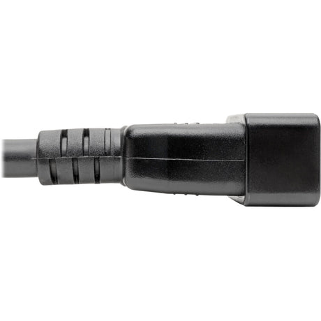 Eaton Tripp Lite Series C20 to C13 Power Cord for Computer - Heavy-Duty, 15A, 100-250V, 14 AWG, 3 ft. (0.91 m), Black — P032-003