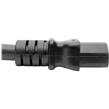 Eaton Tripp Lite Series C20 to C13 Power Cord for Computer - Heavy-Duty, 15A, 100-250V, 14 AWG, 3 ft. (0.91 m), Black — P032-003