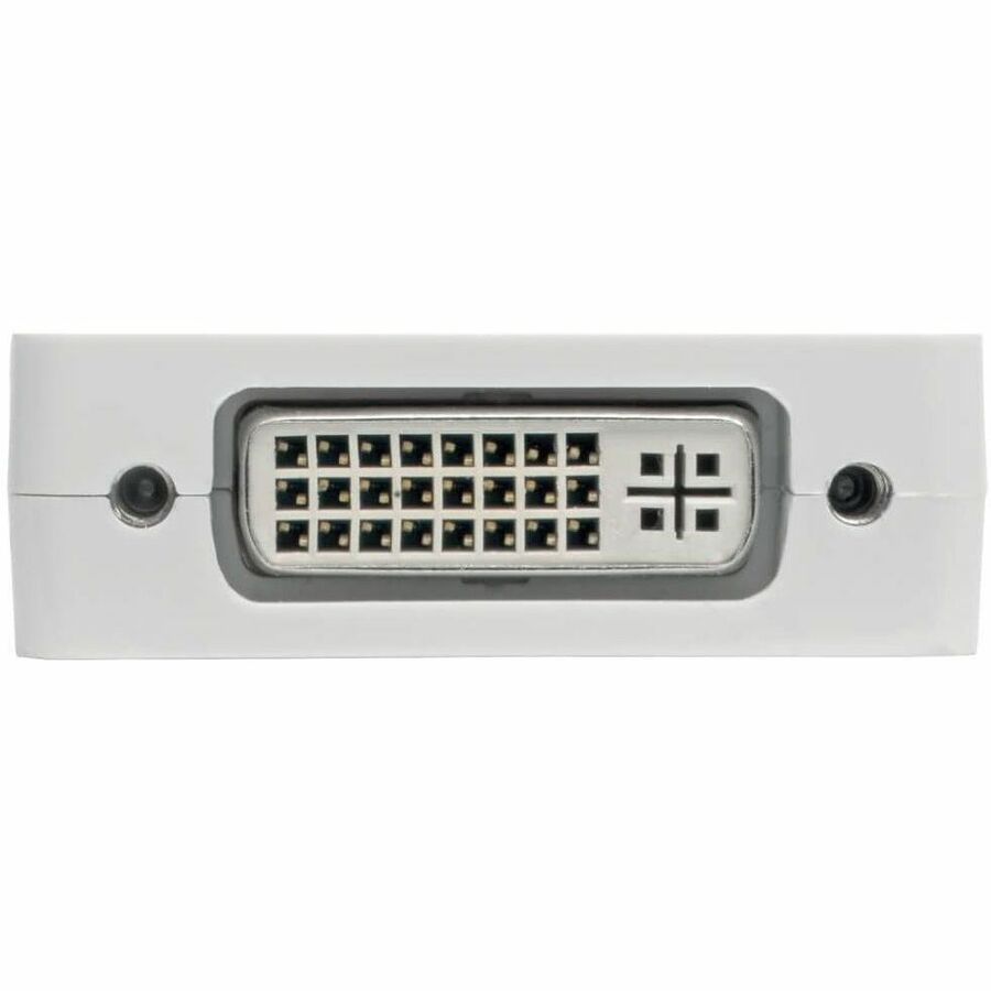 Eaton Tripp Lite Series USB-C Multiport Adapter (M/3xF) - 4K HDMI, DVI, VGA, HDCP, White — U444-06N-HDV4K