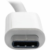 Eaton Tripp Lite Series USB-C Multiport Adapter (M/3xF) - 4K HDMI, DVI, VGA, HDCP, White — U444-06N-HDV4K
