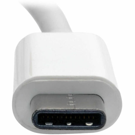Eaton Tripp Lite Series USB-C Multiport Adapter (M/3xF) - 4K HDMI, DVI, VGA, HDCP, White — U444-06N-HDV4K
