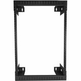 StarTech.com 2-Post 15U Heavy-Duty Wall-Mount Network Rack, 19" Open Frame Server Rack for Computer Equipment, Wall Mount Data Rack~ — RK15WALLO