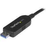 StarTech.com USB 3.0 Data Transfer Cable for Mac and Windows - Fast USB Transfer Cable for Easy Upgrades - 1.8m (6ft) — USB3LINK