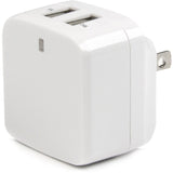 StarTech.com Travel USB Wall Charger &acirc;&euro;" 2 Port &acirc;&euro;" White &acirc;&euro;" Universal Travel Adapter &acirc;&euro;" International Power Adapter &acirc;&euro;" USB Charger — USB2PACWH