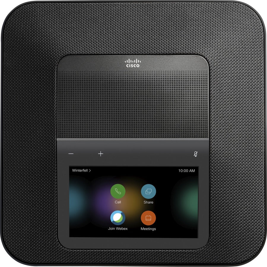 Cisco Webex IP Conference Station - Corded - Carbon Black — CP-ROOM-C-K9=