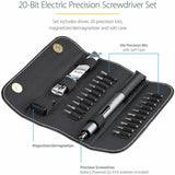 StarTech.com 20-Bit Electric Precision Screwdriver Set, Cordless/Battery Powered, Magnetic Bit Driver Kit for Laptop/Computer/Phone Repair — CTK20PCEDRIVE