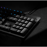 Logitech G512 CARBON LIGHTSYNC RGB Mechanical Gaming Keyboard with GX Brown switches and USB passthrough (Tactile) — 920-009342