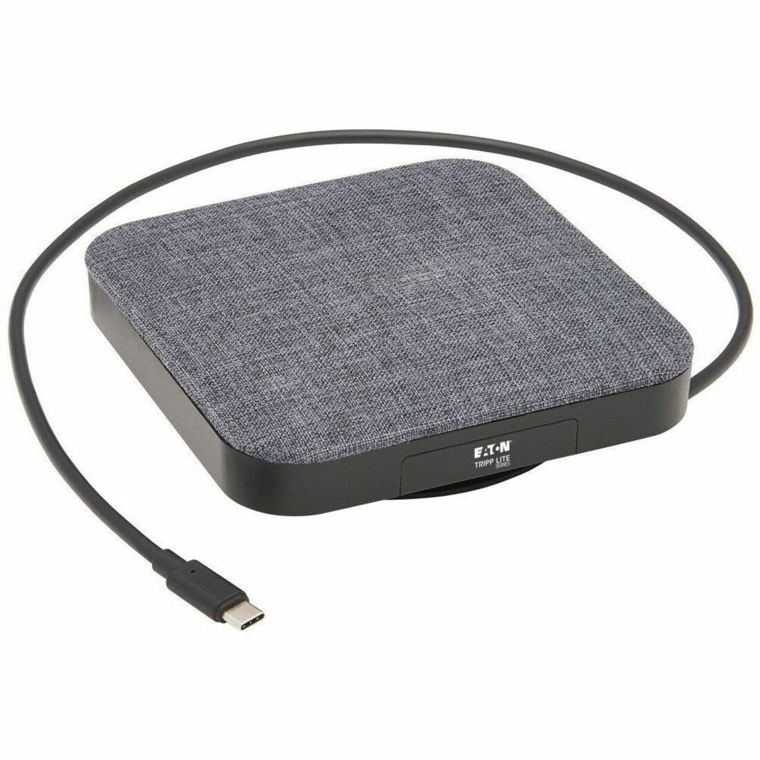 Eaton Tripp Lite Series USB-C Dock with Optional Internal Hard Drive, 4K HDMI, USB 3.x (5Gbps), USB-A/USB-C Hub, SATA III, 100W PD Charging, Gray — U442-DOCK17-GY