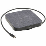 Eaton Tripp Lite Series USB-C Dock with Optional Internal Hard Drive, 4K HDMI, USB 3.x (5Gbps), USB-A/USB-C Hub, SATA III, 100W PD Charging, Gray — U442-DOCK17-GY