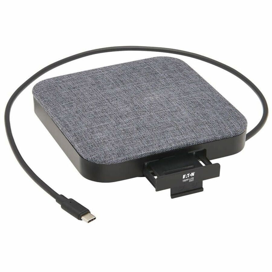 Eaton Tripp Lite Series USB-C Dock with Optional Internal Hard Drive, 4K HDMI, USB 3.x (5Gbps), USB-A/USB-C Hub, SATA III, 100W PD Charging, Gray — U442-DOCK17-GY