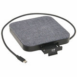 Eaton Tripp Lite Series USB-C Dock with Optional Internal Hard Drive, 4K HDMI, USB 3.x (5Gbps), USB-A/USB-C Hub, SATA III, 100W PD Charging, Gray — U442-DOCK17-GY
