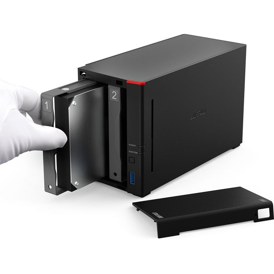 Buffalo LinkStation SoHo 720DB 4TB Hard Drives Included (2 x 2TB, 2 Bay) — LS720D0402B