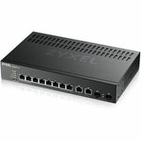 ZYXEL GS2220-10 8-Port Gigabit L2+ Managed and Nebula Pro Cloud Managed Switch with 2 SFP Uplinks — GS2220-10
