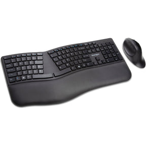 Kensington Pro Fit Ergo Wireless Keyboard and Mouse-Black — K75406US