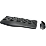 Kensington Pro Fit Ergo Wireless Keyboard and Mouse-Black — K75406US