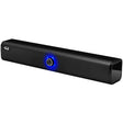 Adesso Xtream S6 Portable Bluetooth & Aux Sound Bar Speaker - 10W x 2 -Black - 3.5mm - Rechargeable Battery - Volume Control Knob - Wired/Wireless — XtreamS6