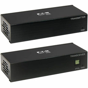 Eaton Tripp Lite Series DisplayPort over Cat6 Extender Kit, Transmitter and Receiver with Repeater, 4K, 4:4:4, PoC, 230 ft. (70.1 m), TAA — B127A-111-BDTD