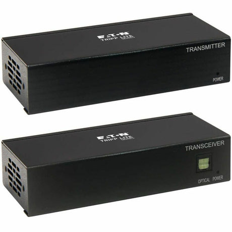 Eaton Tripp Lite Series DisplayPort over Cat6 Extender Kit, Transmitter and Receiver with Repeater, 4K, 4:4:4, PoC, 230 ft. (70.1 m), TAA — B127A-111-BDTD