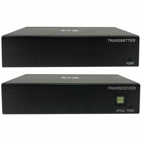 Eaton Tripp Lite Series DisplayPort over Cat6 Extender Kit, Transmitter and Receiver with Repeater, 4K, 4:4:4, PoC, 230 ft. (70.1 m), TAA — B127A-111-BDTD