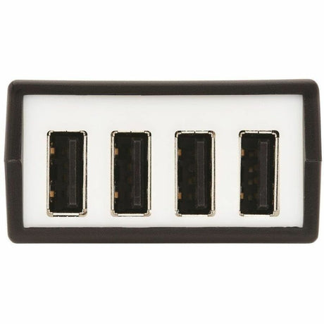 Eaton Tripp Lite Series 4-Port USB over Cat5/Cat6 Extender Kit with Power over Cable - USB 2.0, Up to 164.04 ft. (50M), Black, TAA — B203-104-POC