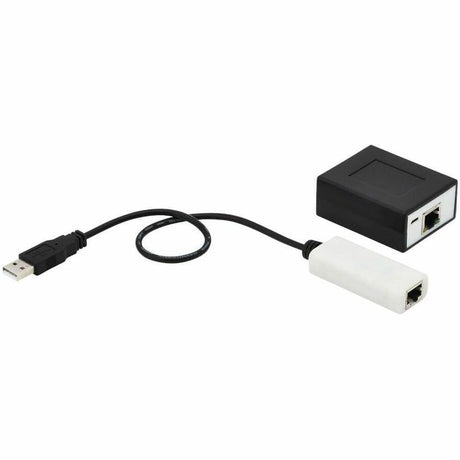 Eaton Tripp Lite Series 4-Port USB over Cat5/Cat6 Extender Kit with Power over Cable - USB 2.0, Up to 164.04 ft. (50M), Black, TAA — B203-104-POC