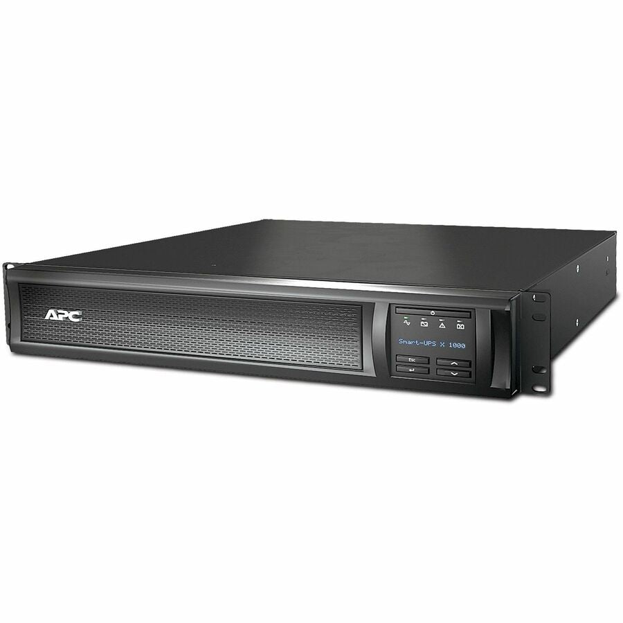 APC Smart-UPS X, Line Interactive, 1000VA, Rack/tower convertible 2U, 120V, 8x 5-15R NEMA, SmartConnect port, Extended runtime — SMX1000C