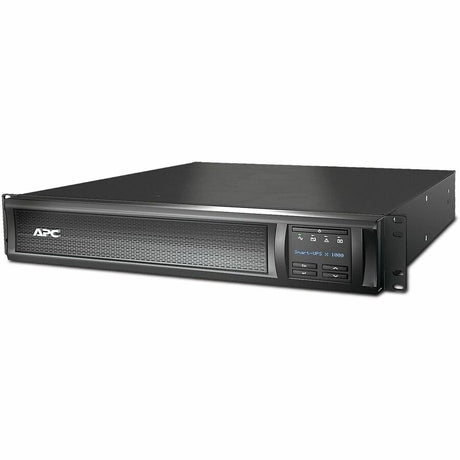 APC Smart-UPS X, Line Interactive, 1000VA, Rack/tower convertible 2U, 120V, 8x 5-15R NEMA, SmartConnect port, Extended runtime — SMX1000C