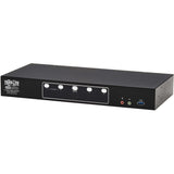 Eaton Tripp Lite Series 4-Port DisplayPort Dual-Display KVM Switch - 4K 60 Hz, USB 3.2 Gen 1, HDCP 2.2, USB Sharing — B006-DP2UA4