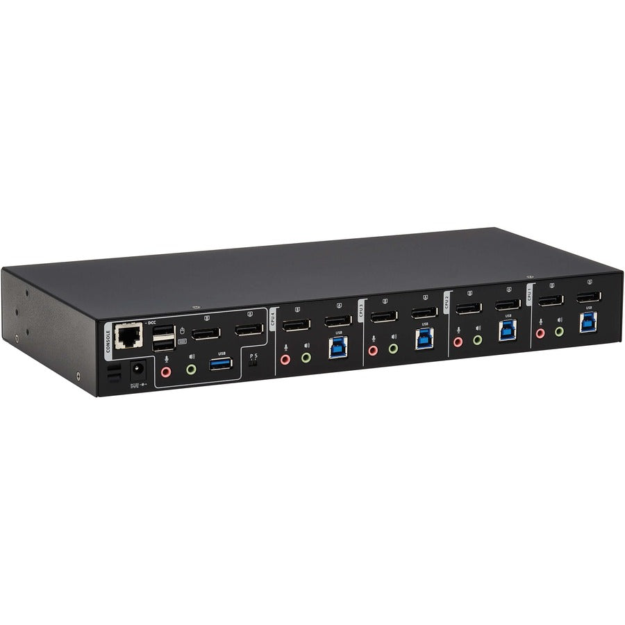 Eaton Tripp Lite Series 4-Port DisplayPort Dual-Display KVM Switch - 4K 60 Hz, USB 3.2 Gen 1, HDCP 2.2, USB Sharing — B006-DP2UA4