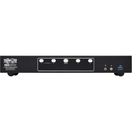 Eaton Tripp Lite Series 4-Port DisplayPort Dual-Display KVM Switch - 4K 60 Hz, USB 3.2 Gen 1, HDCP 2.2, USB Sharing — B006-DP2UA4