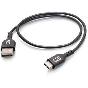 C2G 1.5ft USB C to USB A Adapter Cable - USB 2.0 - 480Mbps - M/M — C2G28884