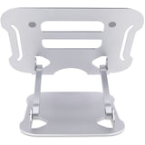 StarTech.com Laptop Stand for Desk, Ergonomic Laptop Stand Adjustable Height, Aluminum, Up to 22lb/10kg, Foldable Notebook Riser/Lift — ADJ-LAPTOP-RISER