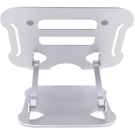 StarTech.com Laptop Stand for Desk, Ergonomic Laptop Stand Adjustable Height, Aluminum, Up to 22lb/10kg, Foldable Notebook Riser/Lift — ADJ-LAPTOP-RISER