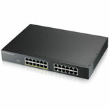 ZYXEL GS1915-24EP 24-Port Gigabit Smart Nebula Cloud Managed PoE Switch | 12 PoE+ Ports at 130W — GS1915-24EP