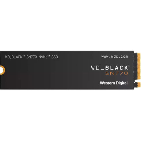 WD Black SN770 WDS500G3X0E 500 GB Solid State Drive - M.2 2280 Internal - PCI Express NVMe (PCI Express NVMe 4.0 x4) — WDS500G3X0E-00B3N0