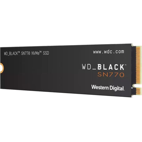 WD Black SN770 WDS500G3X0E 500 GB Solid State Drive - M.2 2280 Internal - PCI Express NVMe (PCI Express NVMe 4.0 x4) — WDS500G3X0E-00B3N0