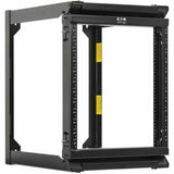 Eaton Tripp Lite Series SmartRack 12U Wall-Mount 2-Post Open Frame Rack, Hinged Front, Heavy Duty — SRWO12US2