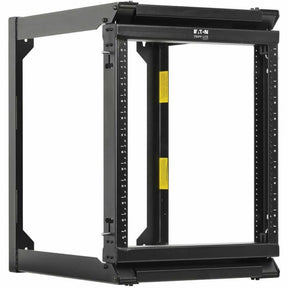 Eaton Tripp Lite Series SmartRack 12U Wall-Mount 2-Post Open Frame Rack, Hinged Front, Heavy Duty — SRWO12US2