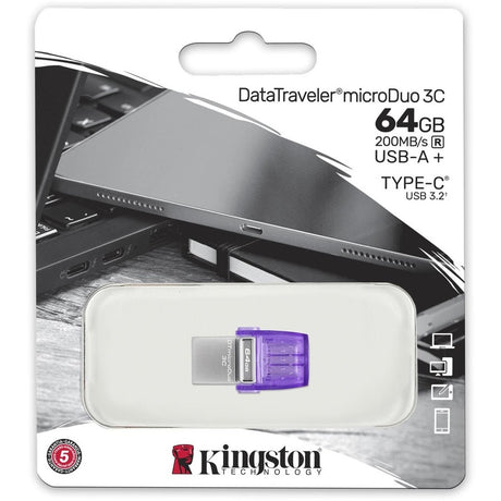 Kingston DataTraveler microDuo 3C USB Flash Drive — DTDUO3CG3/64GB