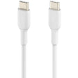 Belkin BoostCharge USB-C to USB-C Cable(1 meter / 3.3 foot, White) — CAB003bt1MWH
