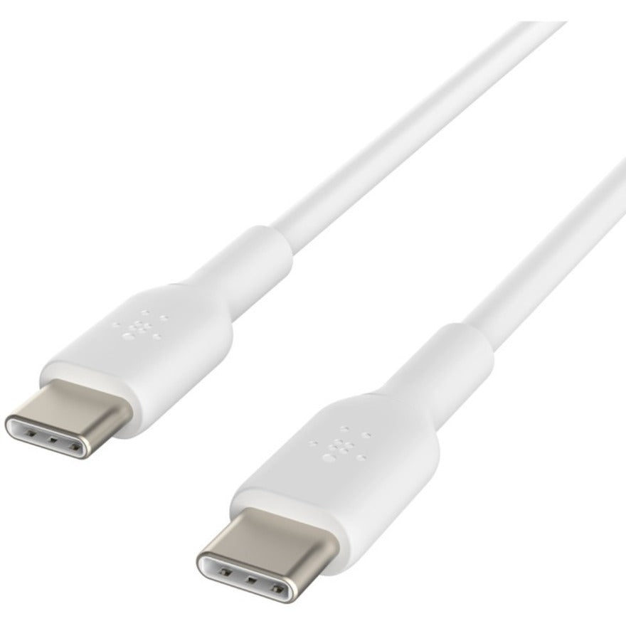 Belkin BoostCharge USB-C to USB-C Cable(1 meter / 3.3 foot, White) — CAB003bt1MWH