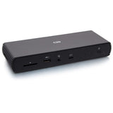 C2G Thunderbolt 4 Dock - Dual Monitor Docking Station with USB, Ethernet, SD Reader, and AUX - Power Delivery up to 90W — C2G54537