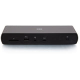 C2G Thunderbolt 4 Dock - Dual Monitor Docking Station with USB, Ethernet, SD Reader, and AUX - Power Delivery up to 90W — C2G54537